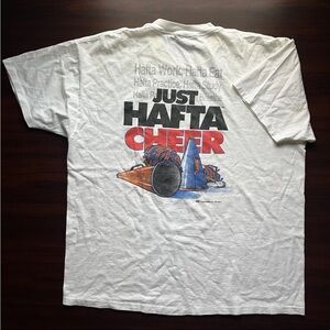 Vintage 90s Cheerleading T Shirt Just Have To Cheer Coed Sportswear Size XL